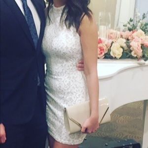 Entry Ivory Lace Dress